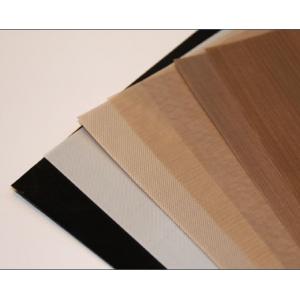 Brown PTFE Coated Fiberglass Cloth Oven Liner Sheets Heat-resistance